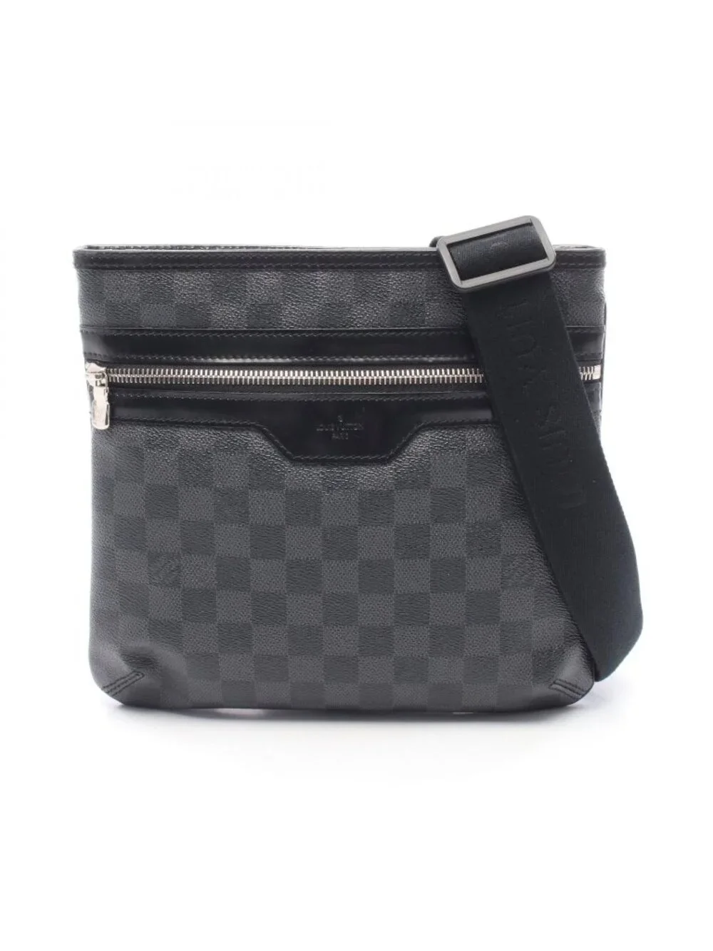 Louis Vuitton Shoulder Bag Thomas Canvas Leather